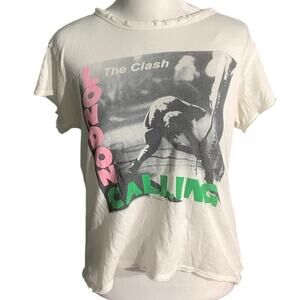 The Clash Graphic T-Shirt Women’s Size S – Vintage, Distressed, Band Tee